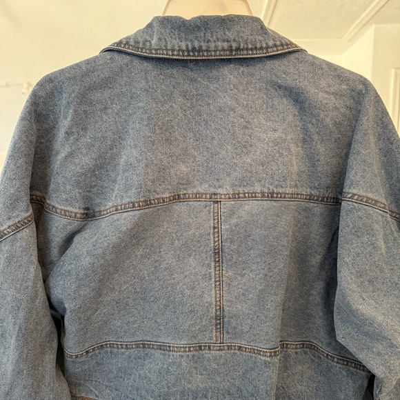 Cropped Jean jacket - Picture 7 of 8